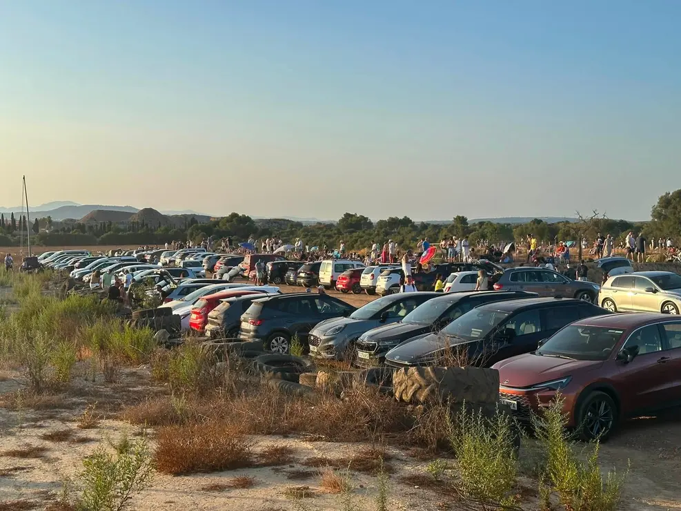 Eclipse Felanitx. parking son Matamoros