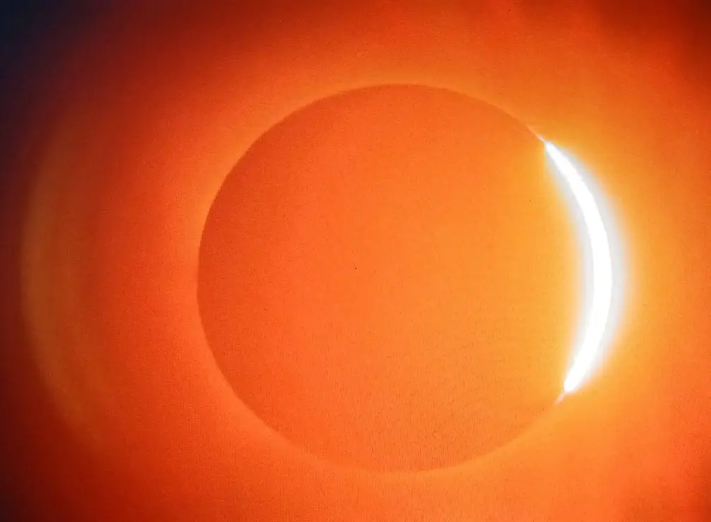 Eclipse desde Palma
