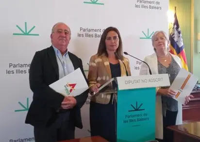 Antiguos componentes de Vox Baleares.