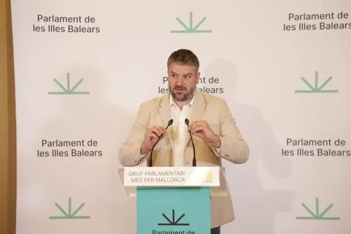Llu&iacute;s Apesteguia, portaveu parlamentari de M&eacute;s Per Mallorca.