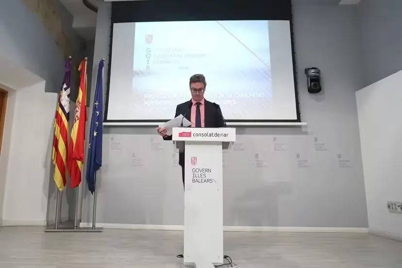 Antoni Costa, portavoz i vicepresidente econ&oacute;mico del Govern balear.