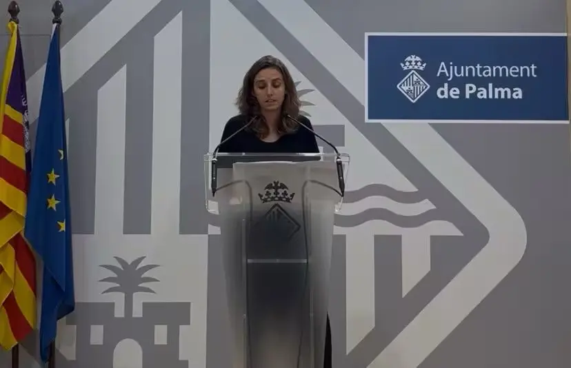 Lucia Mu&ntilde;oz, portaveu de Podem Palma.