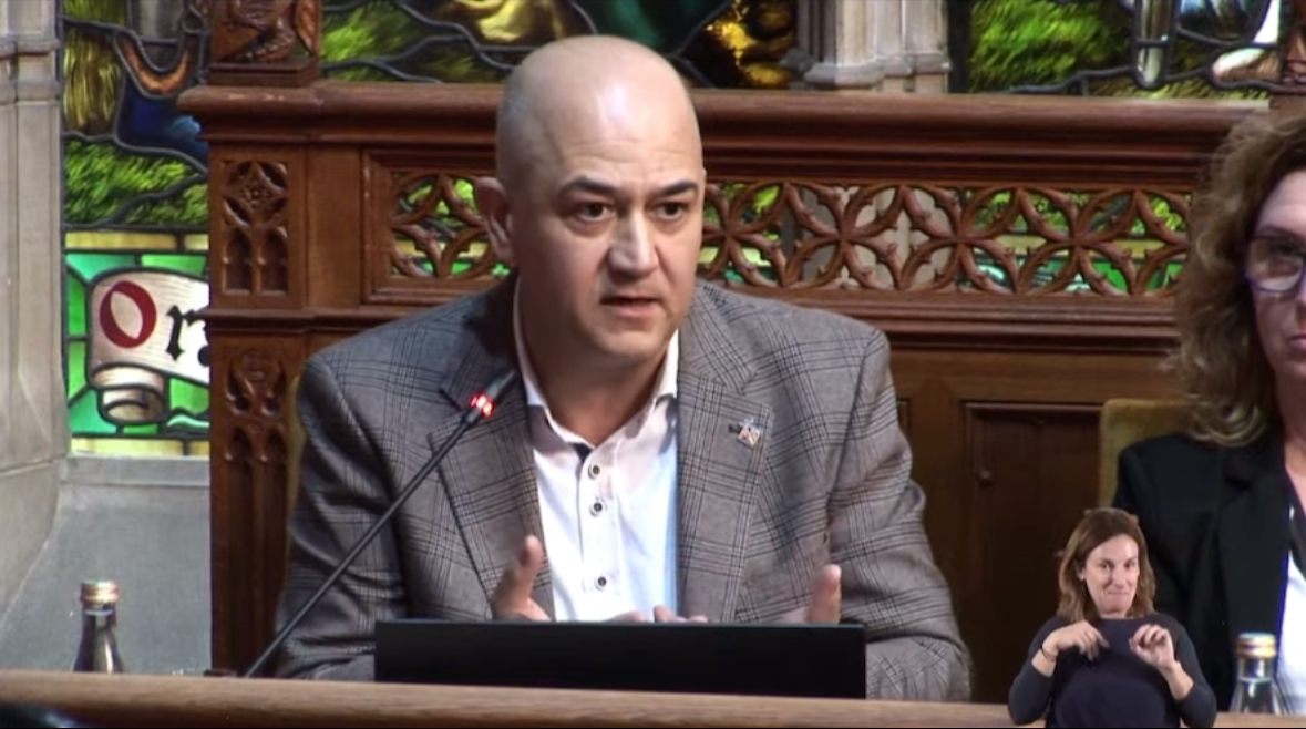 Antoni Salas, portavoz de El Pi en el Consell de Mallorca.