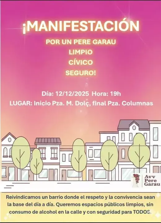 manifestaci&oacute;n Pere Garau