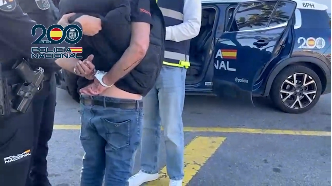 ladron n&oacute;mada detenido