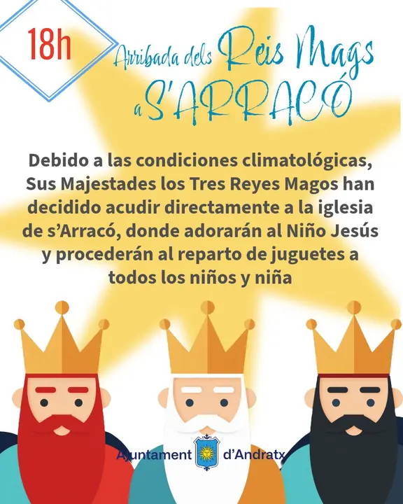 los reyes en s'arrac&oacute;