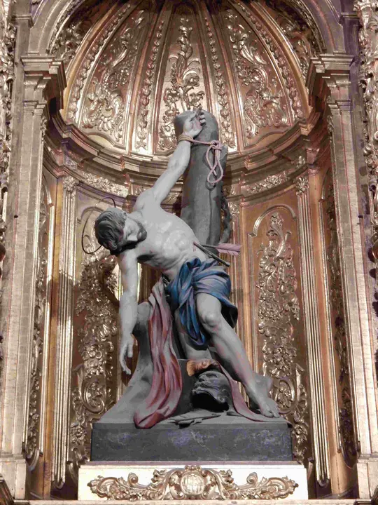 Sant Sebasti&agrave; en la Catedral