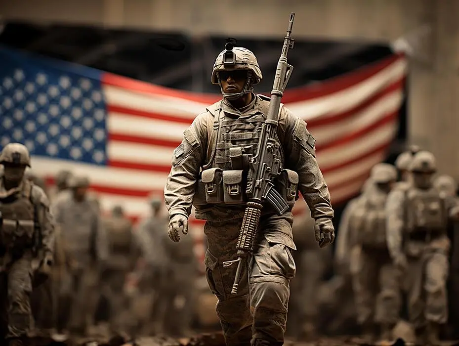 Soldados americanos por IA