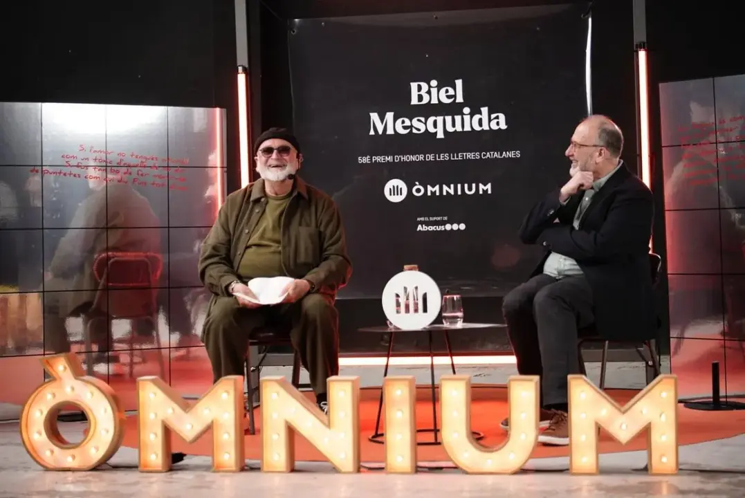 bIEL mesquida con Omnium cultural