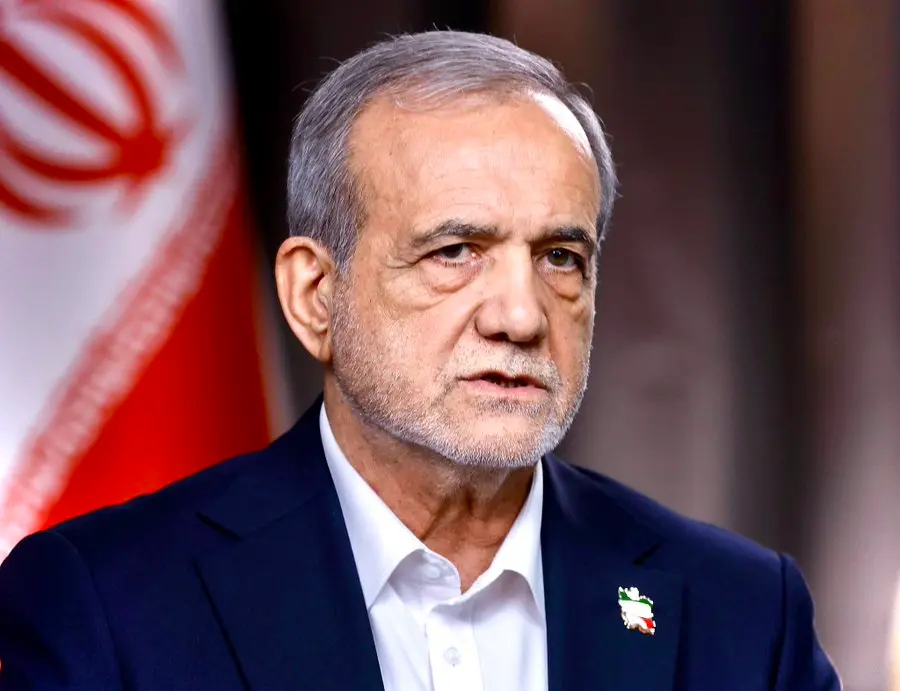 Presidente Ir&aacute;n Masoud Pezeshkian