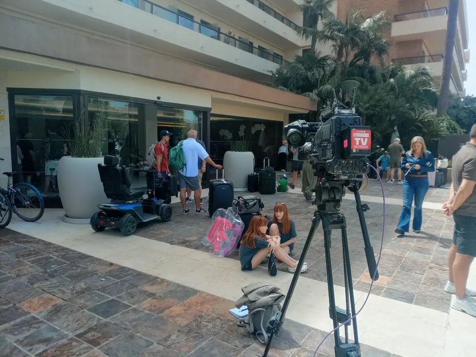 Exteriores del hotel Zafiro