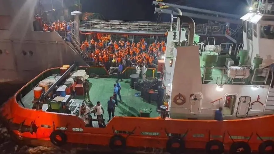 Militares iranies en Sri Lanka