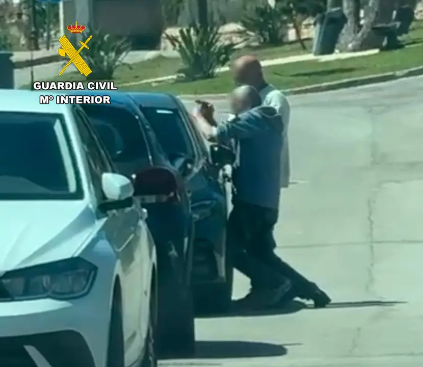 los ladrones en acci&oacute;n