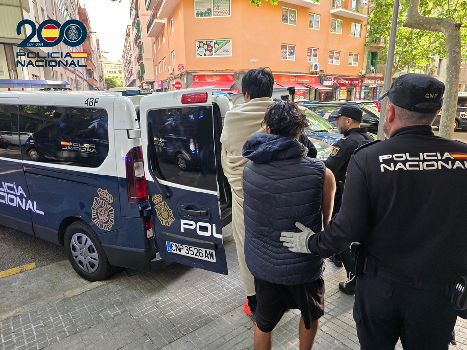 Detenidos del grupo 1