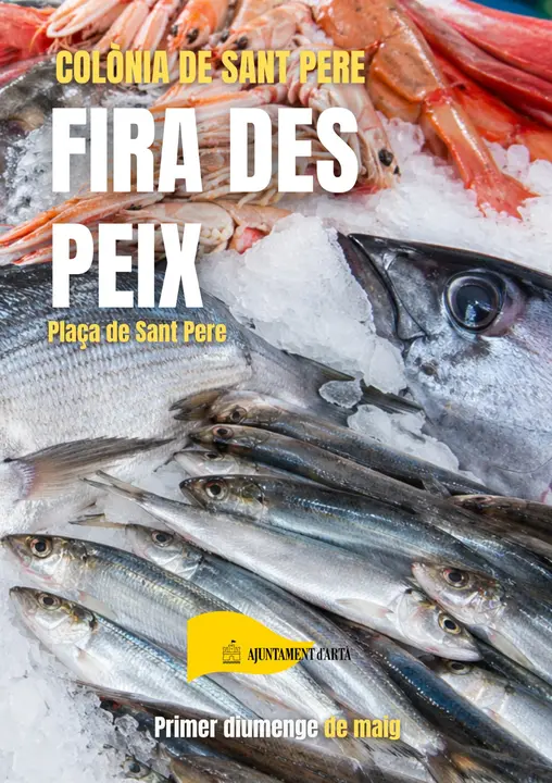 Cartel promocional de la fira des peix