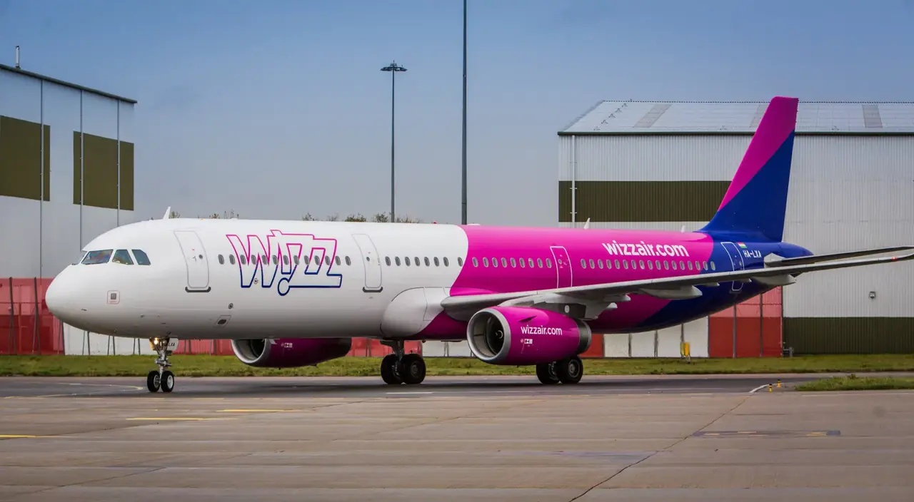Avi&oacute;n de Wizz Air