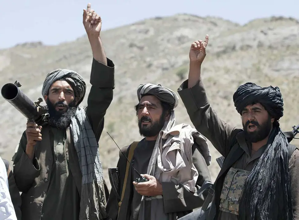 Talibanes en Afganistan