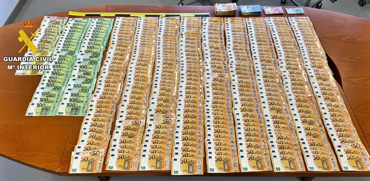 Dinero incautado