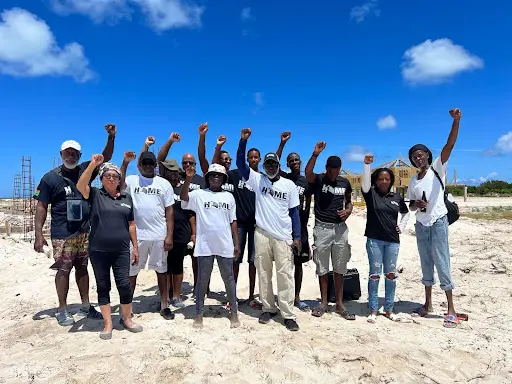 Activistas de Barbuda