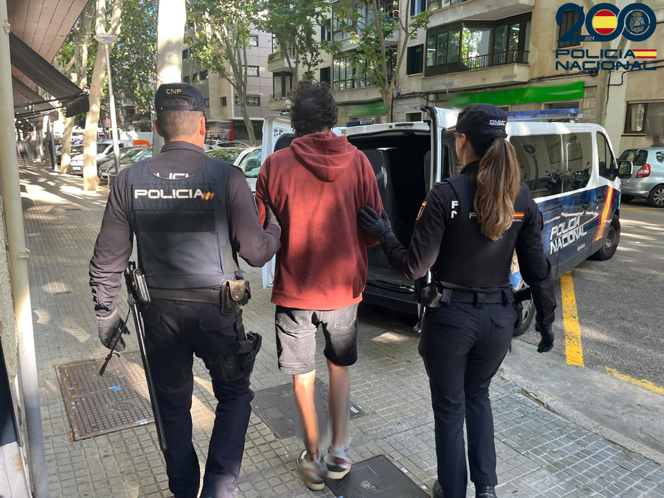 Italiano detenido