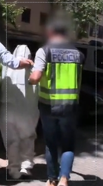 Policia con la asesina