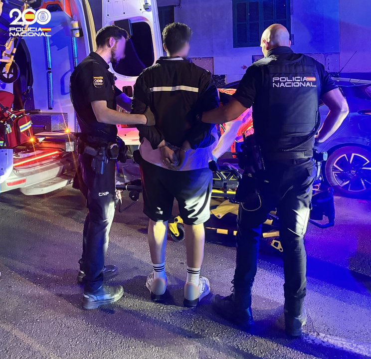 Agresor detenido