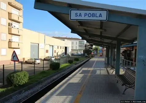 Estaci&oacute;n Tren Sa Pobla