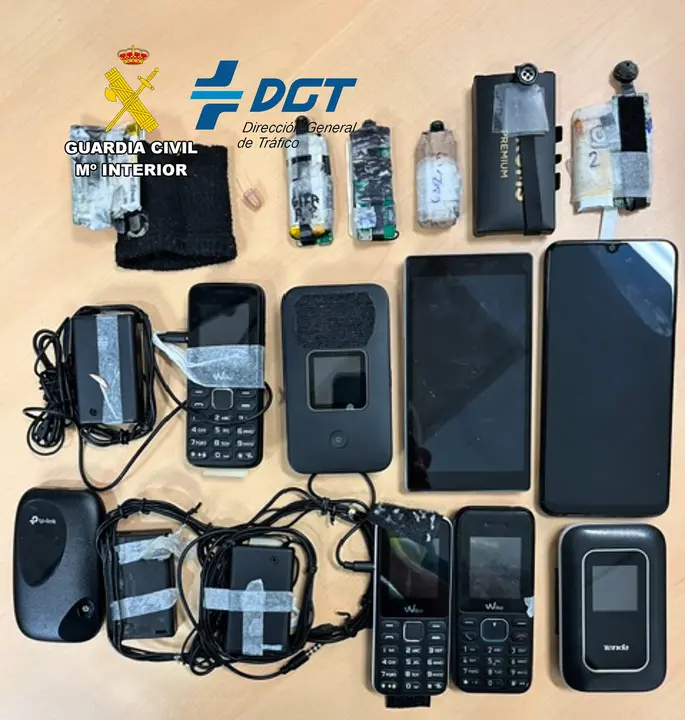 Dispositivos interceptados