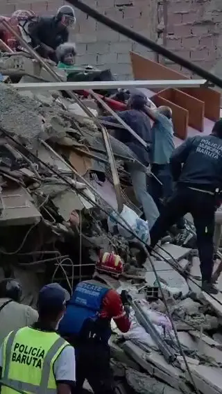 Fuerzas de rescate en Venezuela