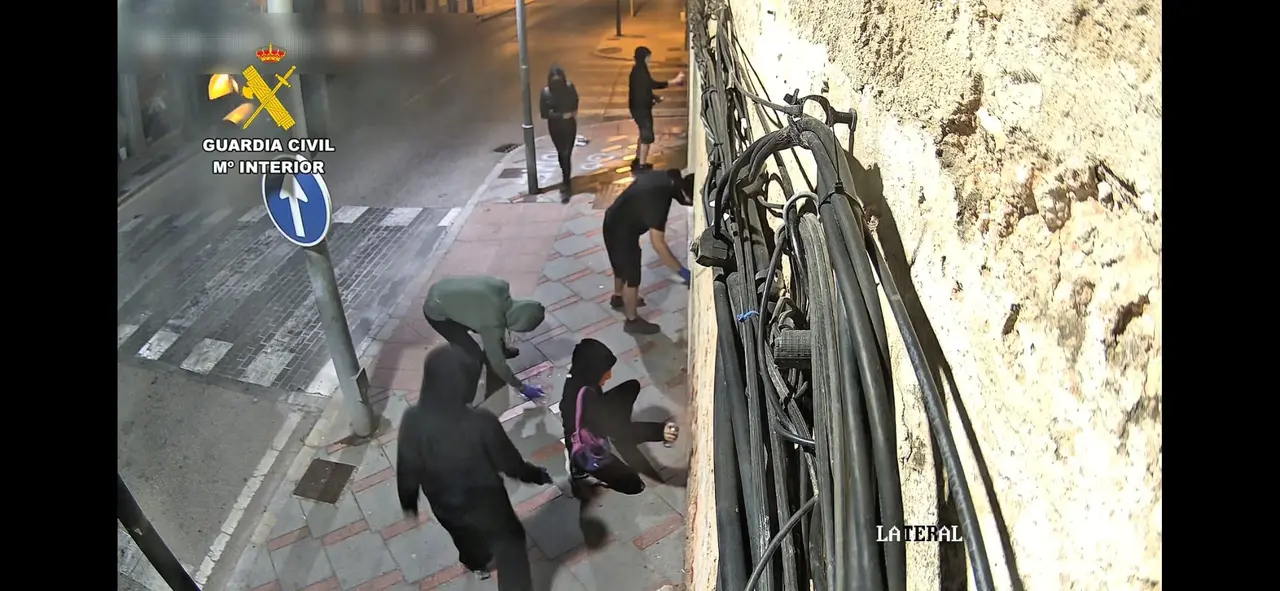 Im&aacute;genes ofrecidas por la guardia Civil