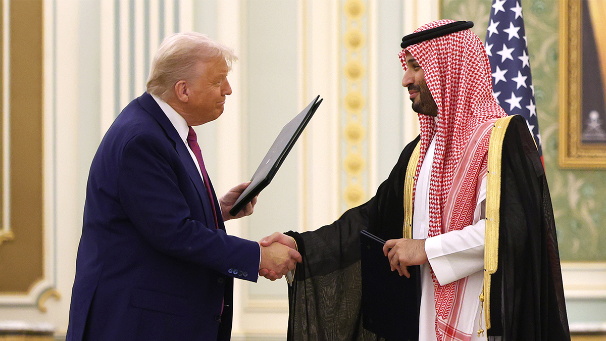 Trump y Bin Salman