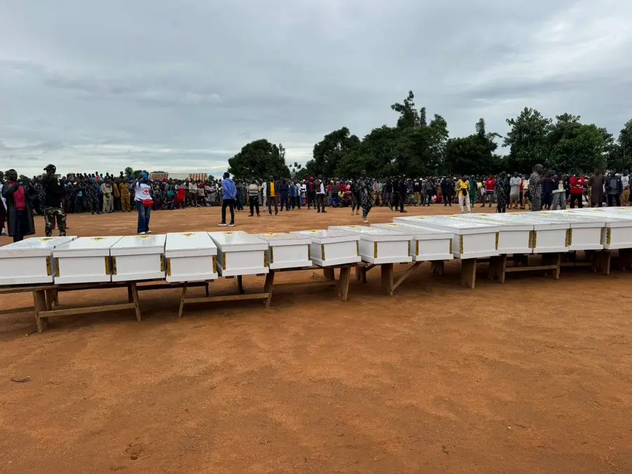 morgue improvisada en Nigeria