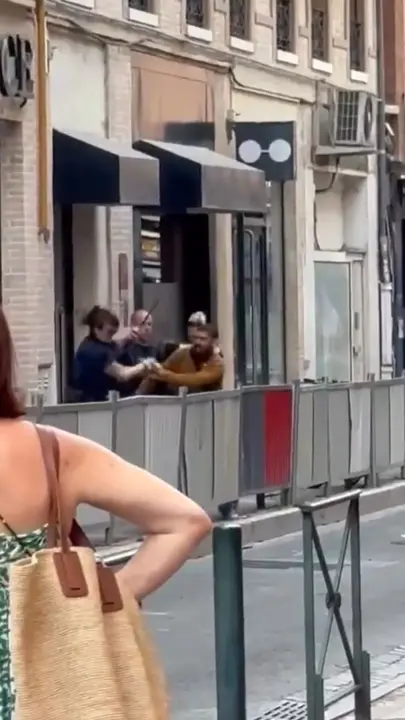Momento de la agresi&oacute;n