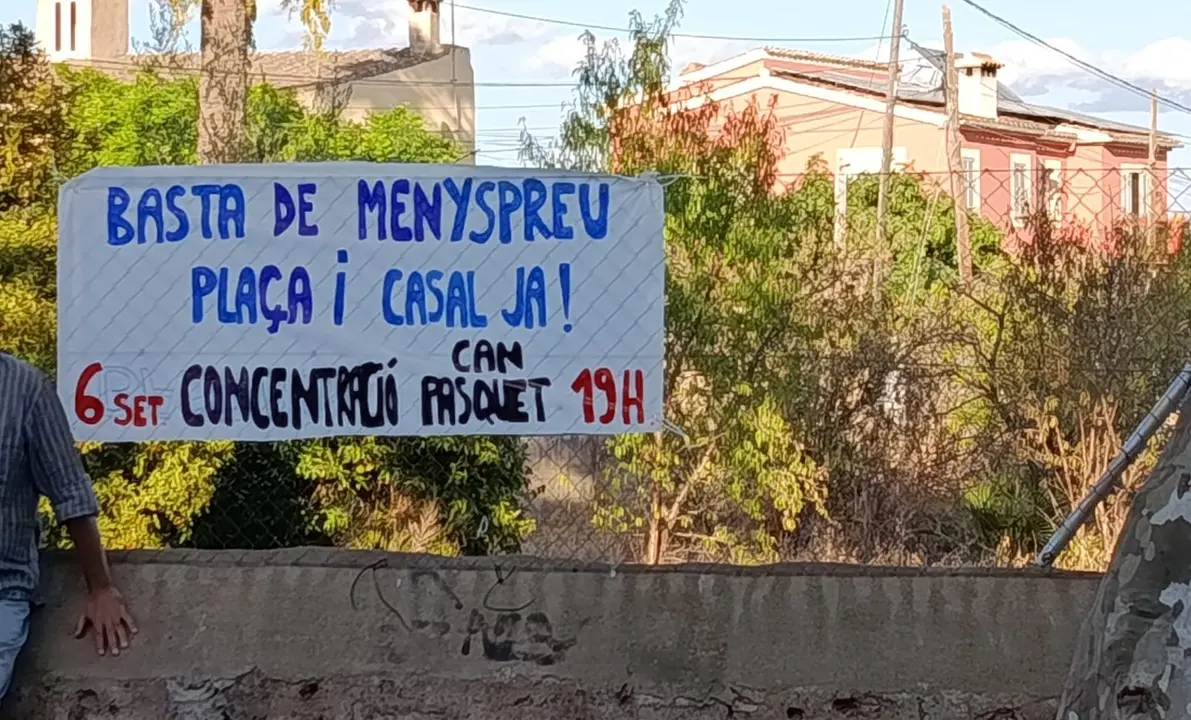 son sardina cartel manifestaci&oacute;