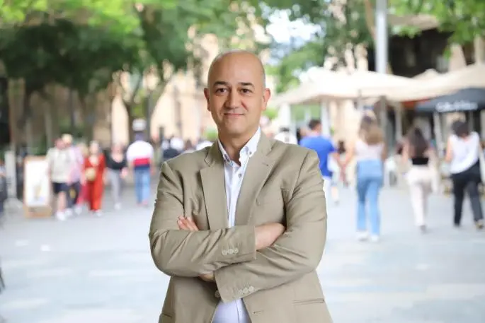 Antoni Salas, portaveu d'El Pi.