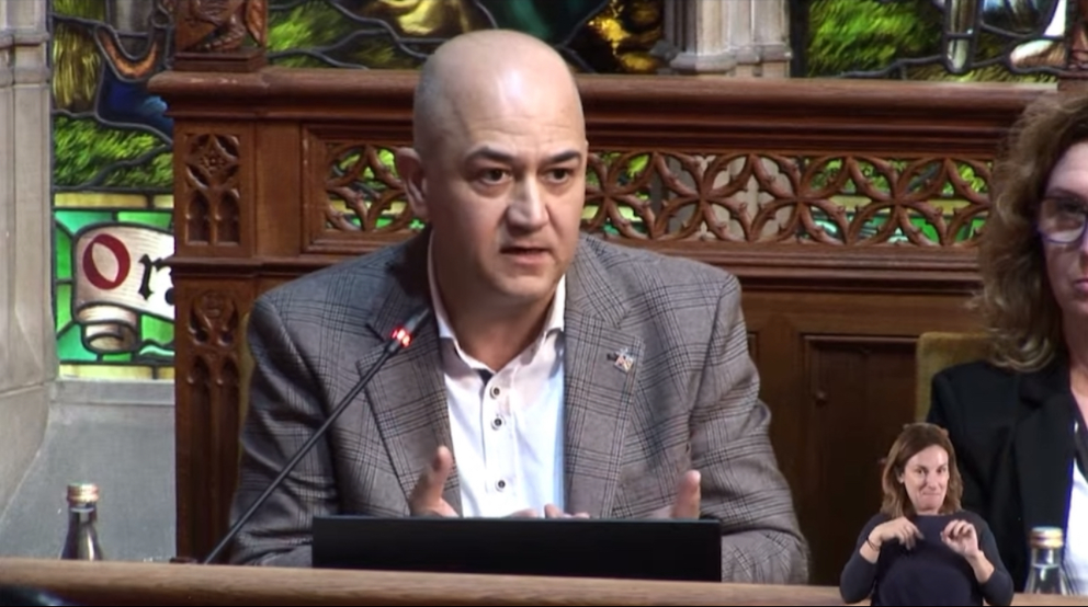 Antoni Salas, portavoz de El Pi en el Consell de Mallorca.