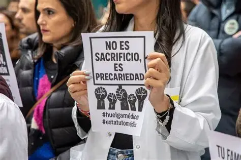 huelga de m&eacute;dicos