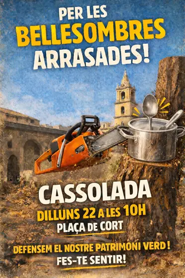 Cartel de la cacelorada