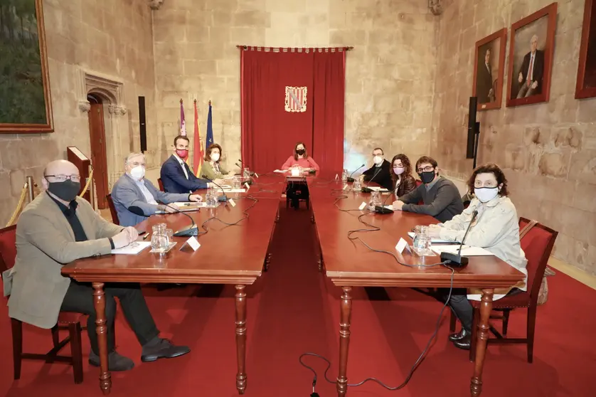 Armengol en el Consolat en la pandemia