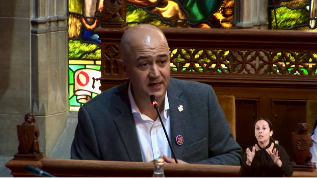 Antoni Salas, portaveu d'El Pi al Consell de Mallorca.