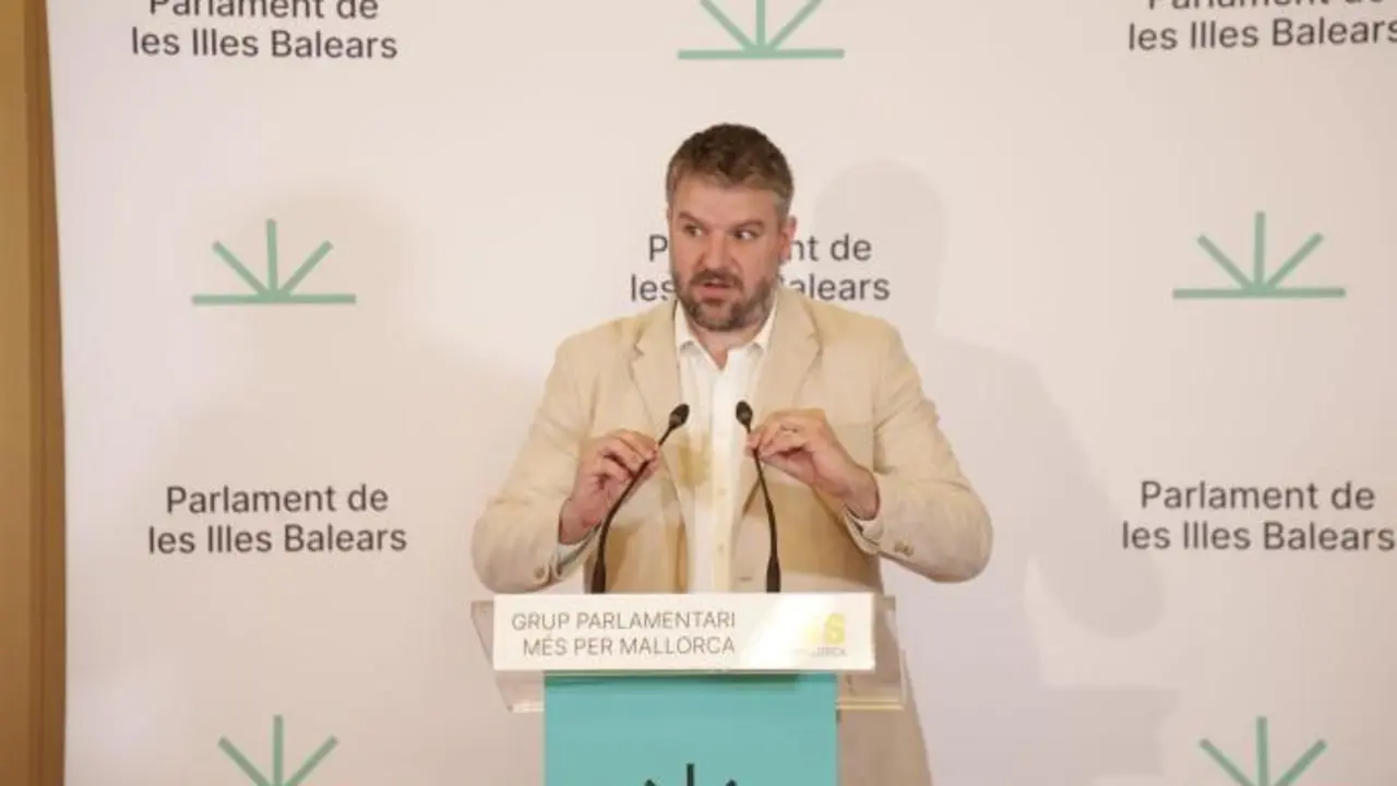 Llu&iacute;s Apesteguia, portaveu parlamentari de M&eacute;s Per Mallorca.