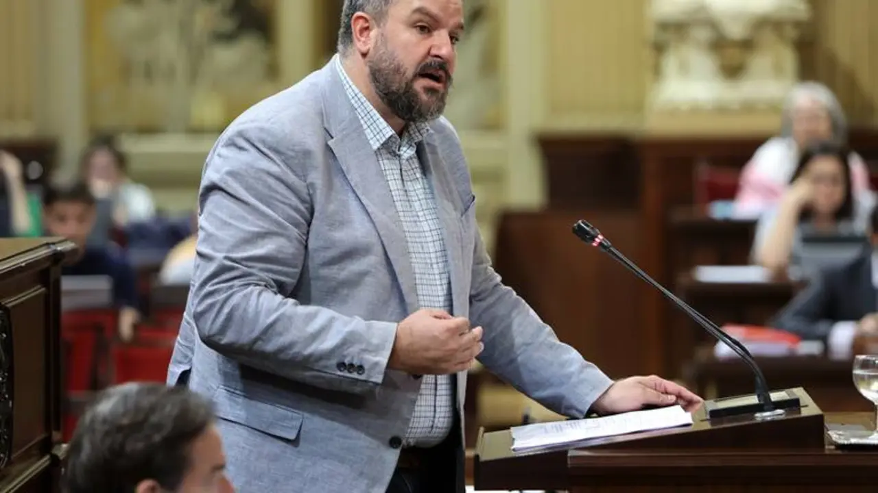Llu&iacute;s Apesteguia, portaveu de M&eacute;s per Mallorca en el Parlament.