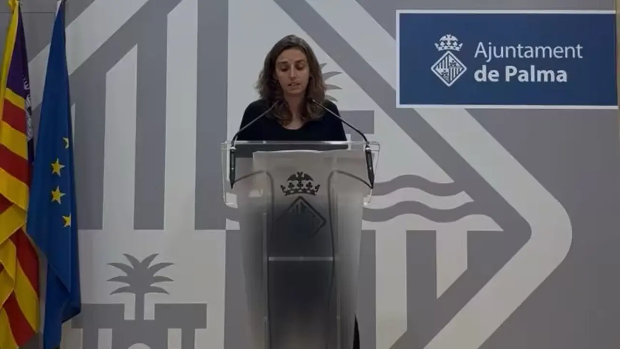 Lucia Mu&ntilde;oz, portaveu de Podem Palma.
