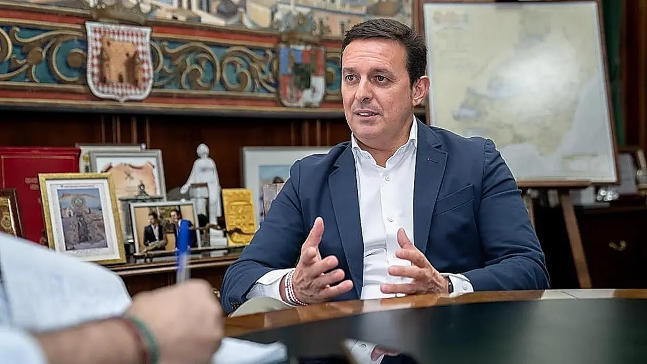 Javier Aureliano Garc&iacute;a, presidente de la diputaci&oacute;n de Almer&iacute;a.