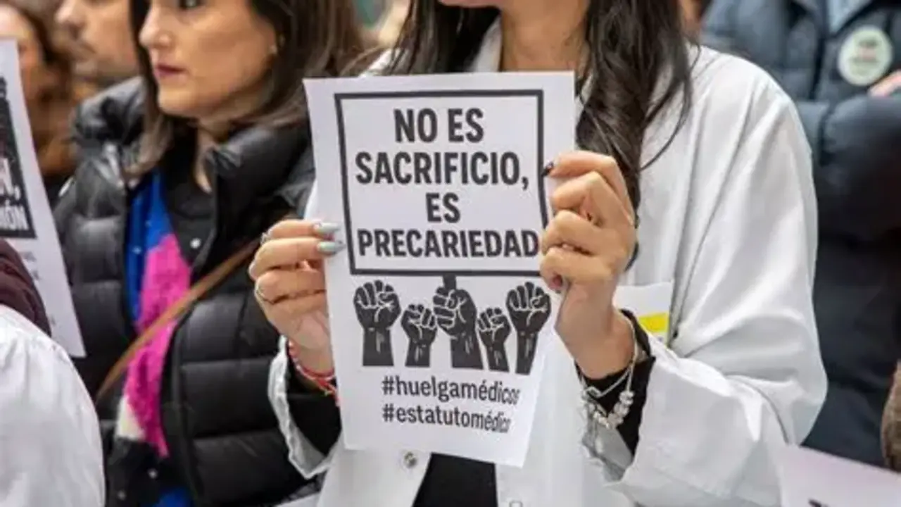 huelga de m&eacute;dicos
