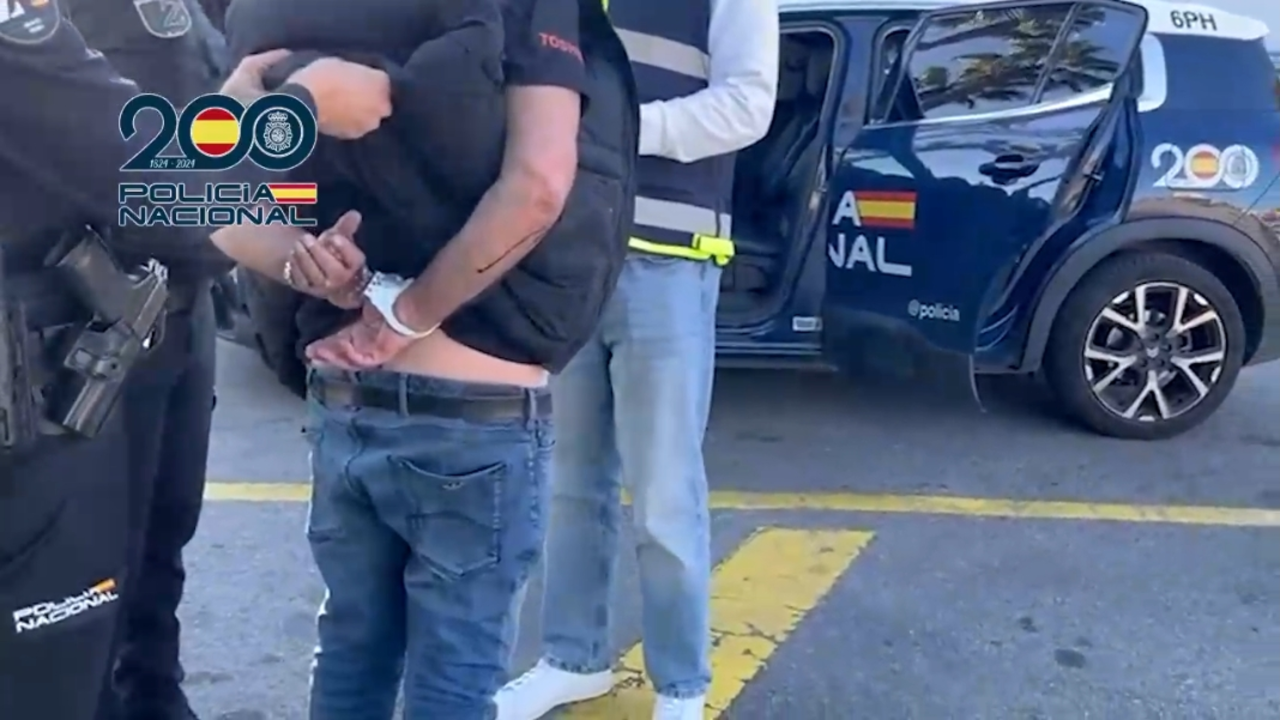 ladron n&oacute;mada detenido