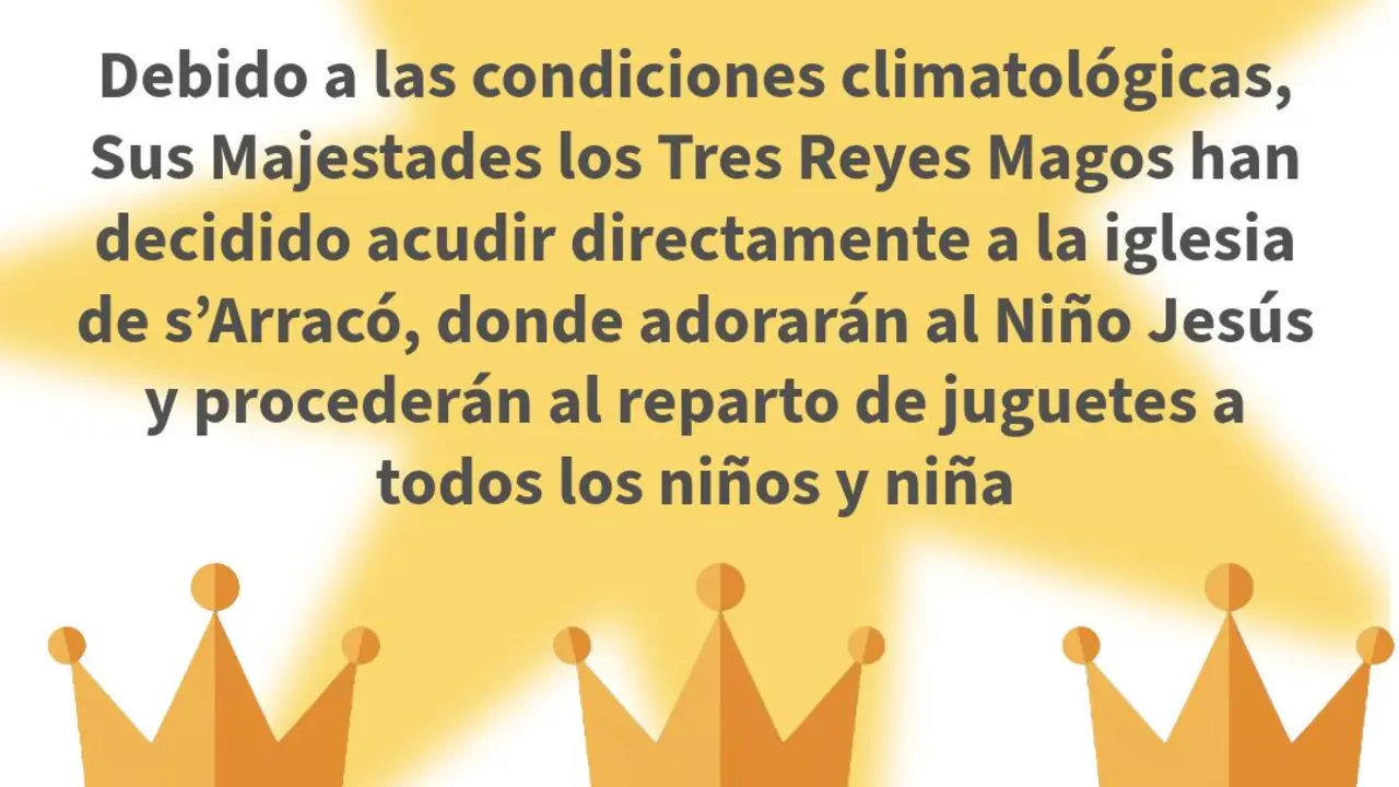 los reyes en s'arrac&oacute;