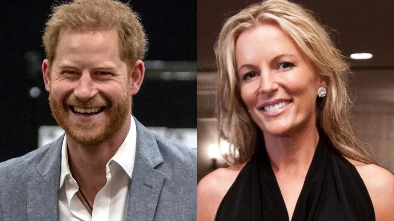 Catherine Ommaney y el principe Harry