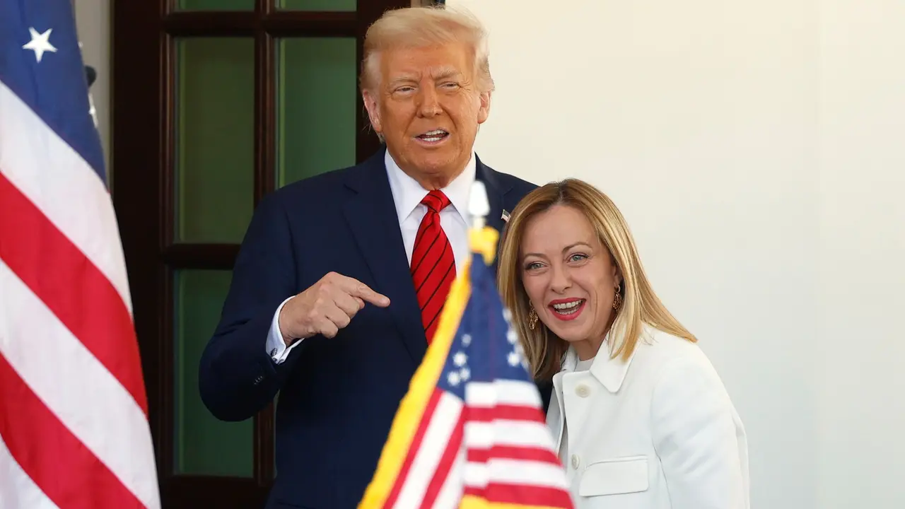 Trump y Meloni