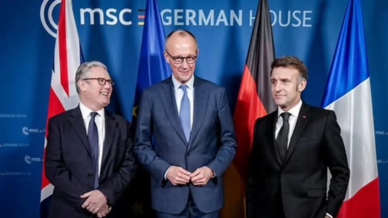 Presidentes Alemania, Reino Unido y Francia